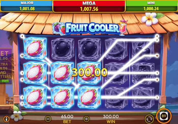 Panalo sa pangunahing laro ng Fruit Cooler
